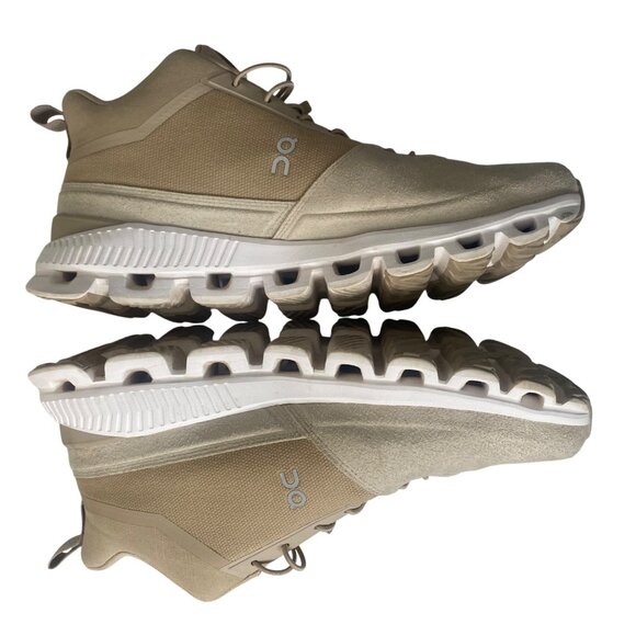 On Cloud Hi Speedboard Sneaker Shoes Mens Size 8.5 Sand Swiss Enginering - Picture 8 of 15